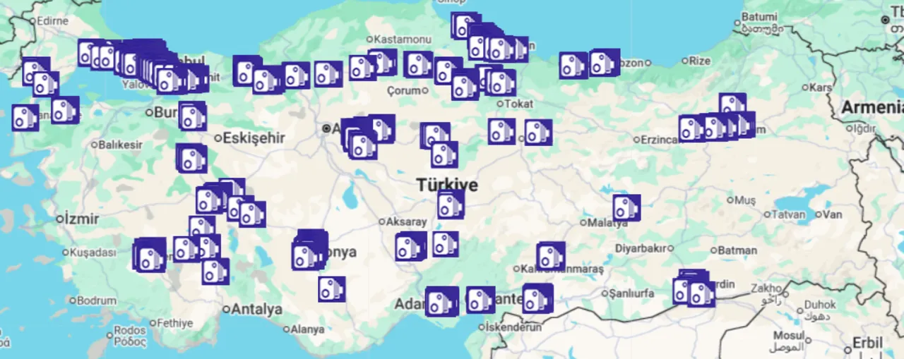 Bayramda hız denetimleri artıyor! Sabit radar noktaları belirlendi... Türkiye'nin radar haritası