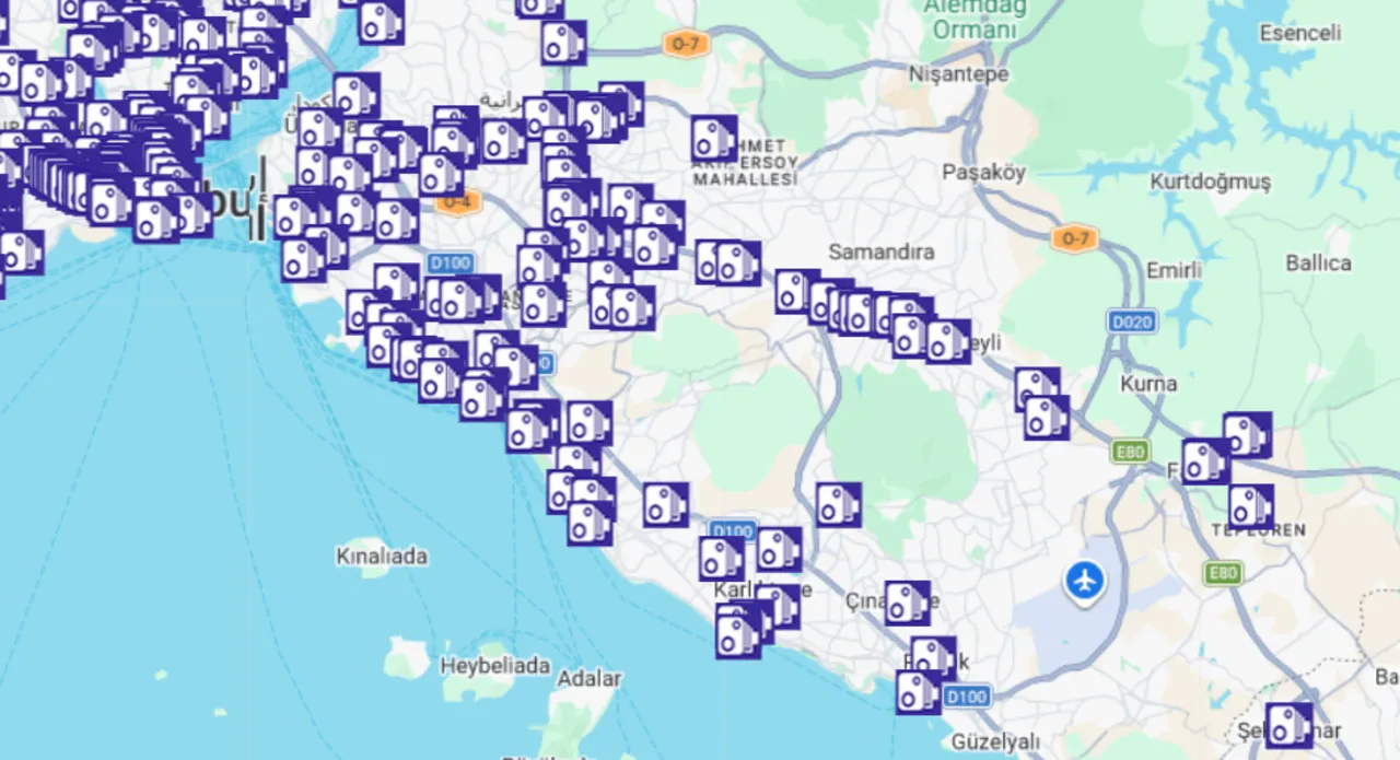 Bayramda hız denetimleri artıyor! Sabit radar noktaları belirlendi... Türkiye'nin radar haritası