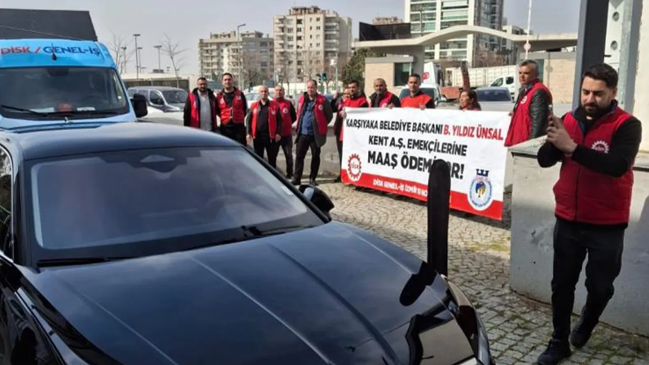 Belediye başkanı, aylardır maaş vermediği işçilerle bayramlaşamadı!