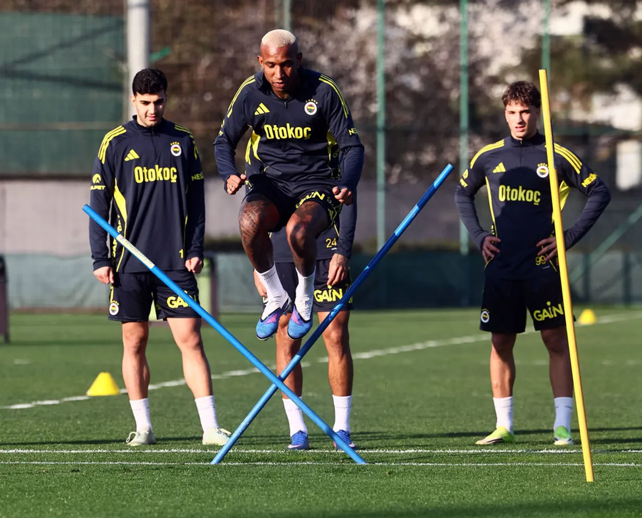 Fenerbahçe idmanından