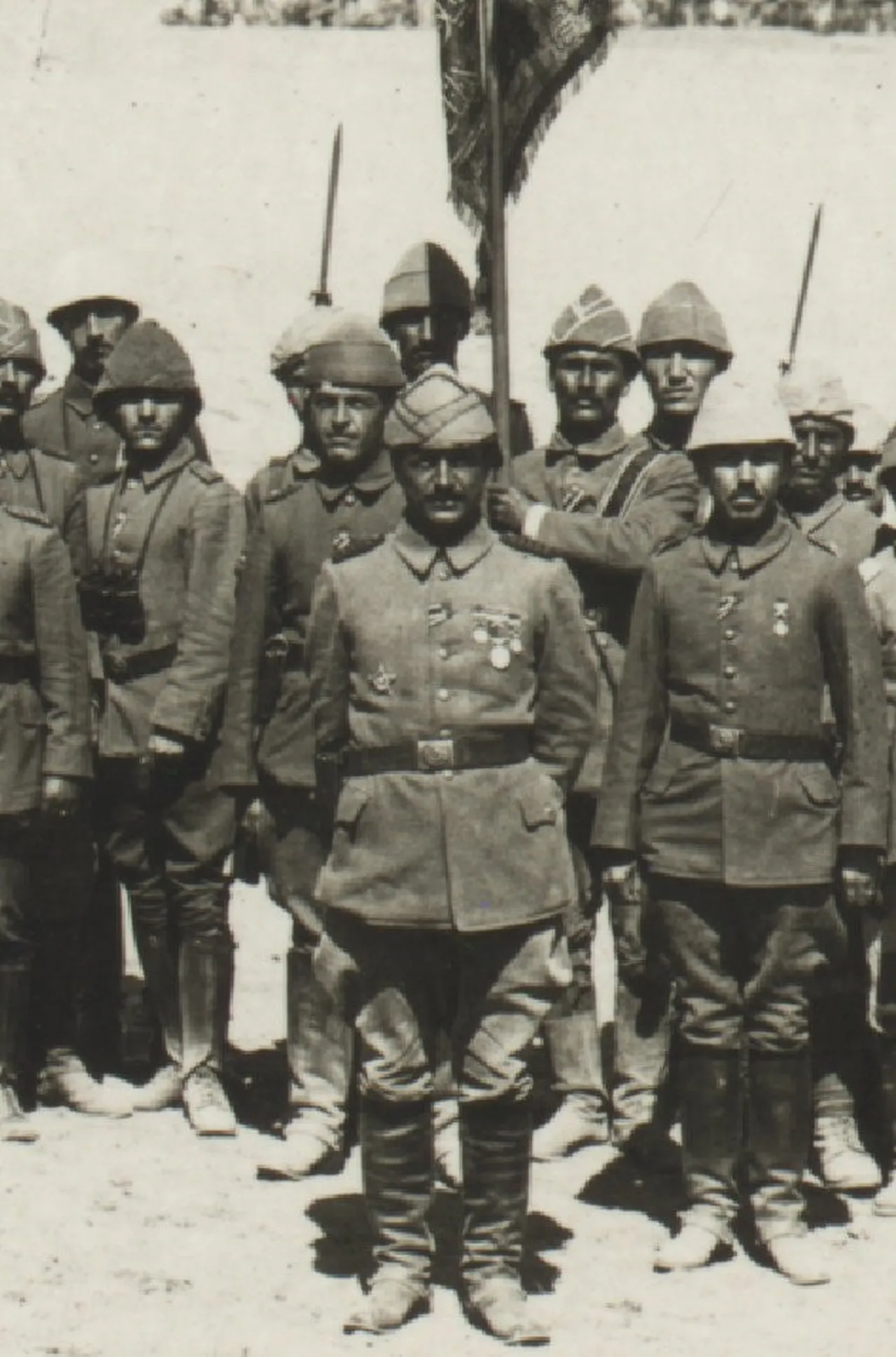 Mehmetçiğin meşhur fotoğrafının sırrı çözüldü! Önce Çanakkale'de sonra Gazze'de destan yazmışlar