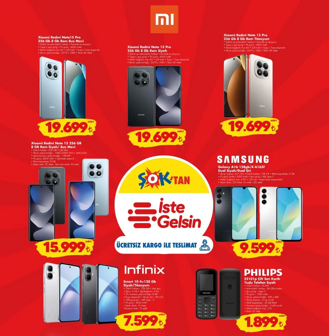 ŞOK Aktüel ürünler listesi 18-24 Mart! Bu hafta ŞOKa hangi ürünler geliyor?