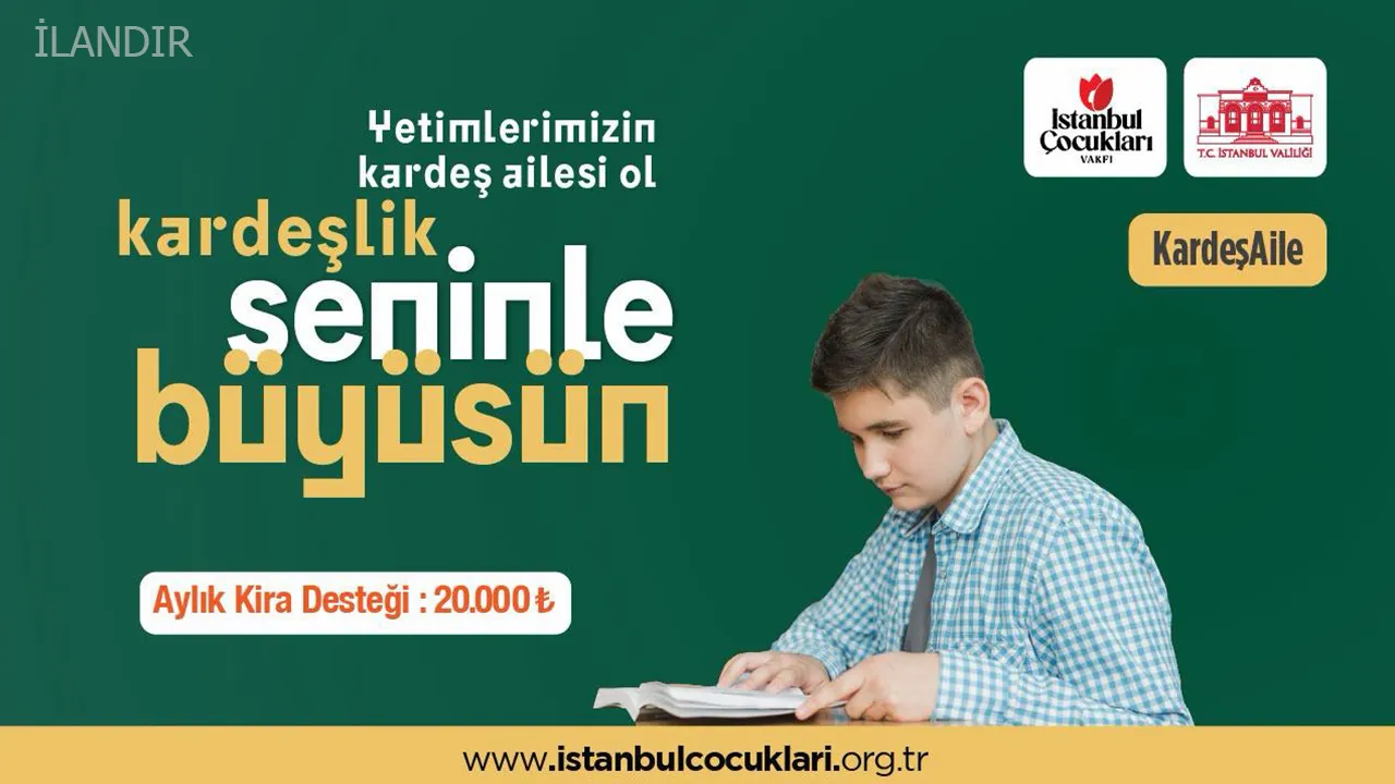 Yetimlerimizin kardeş ailesi ol