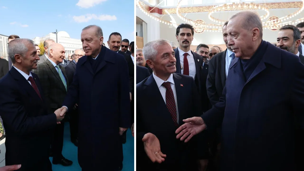 2 yıl önce açılışını yapmıştı! Belediye başkanından Cumhurbaşkanı Erdoğan'a anlamlı hediye