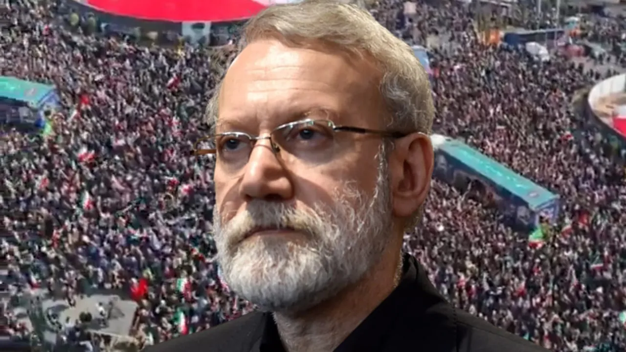 Ali Laricani için cenaze töreni düzenlendi! İran halkı meydana akın etti 