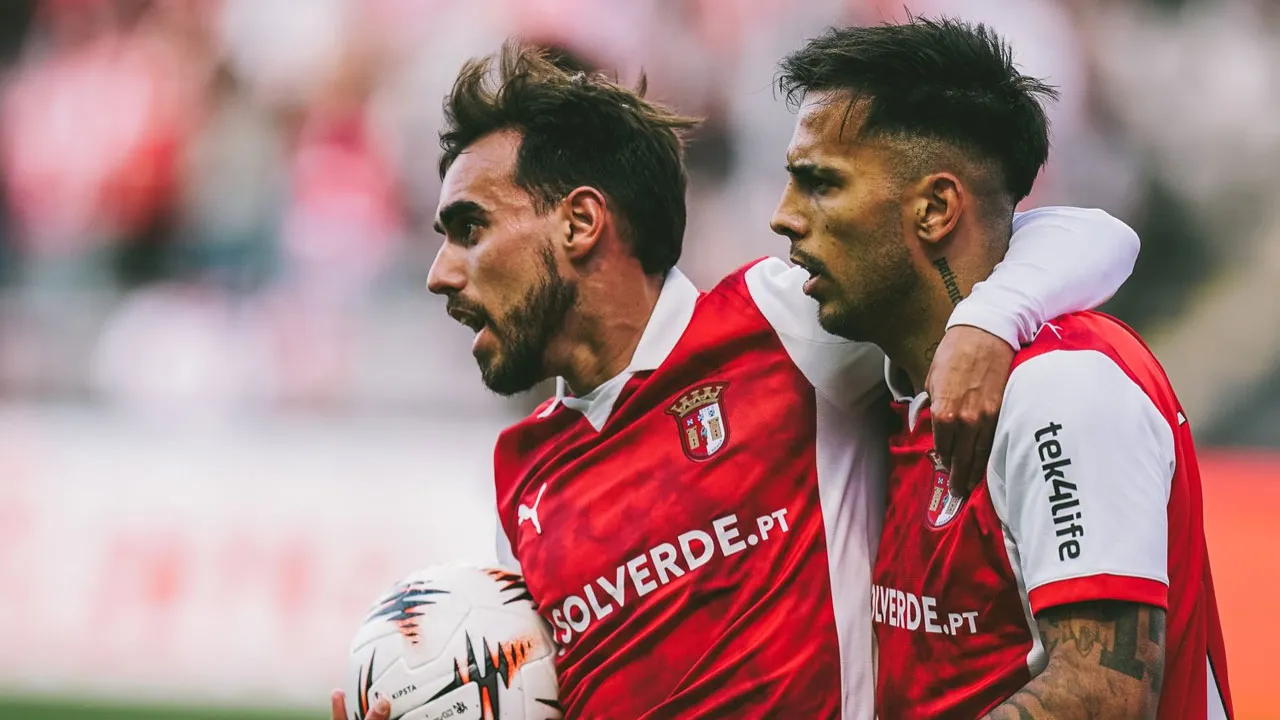 Braga, Ferencvaros'u 4 golle eledi