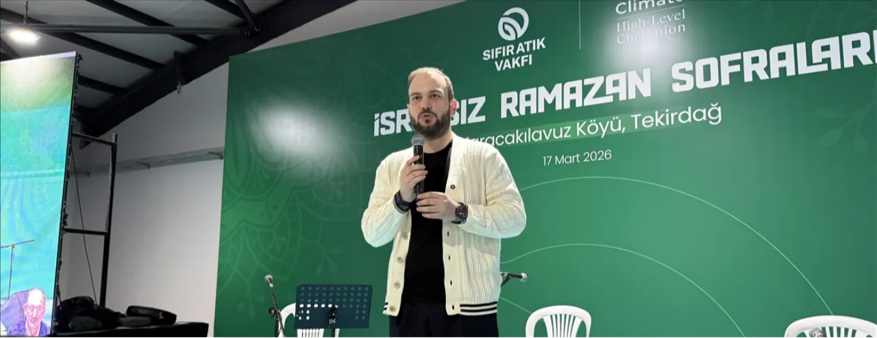 Tekirdağ’da “İsrafsız Ramazan Sofraları” iftar programı düzenlendi