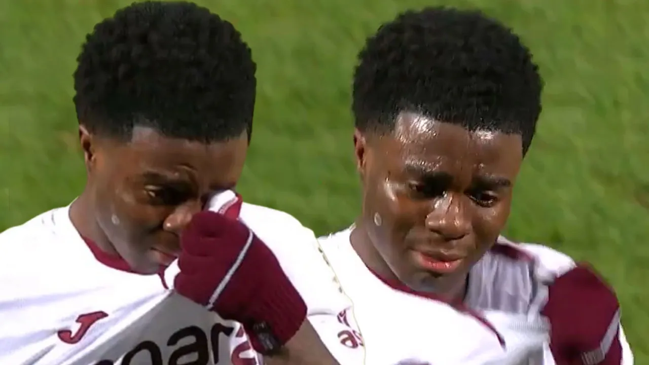 Trabzonspor'da Christ Oula, gözyaşlarını tutamadı! Galatasaray maçında yok