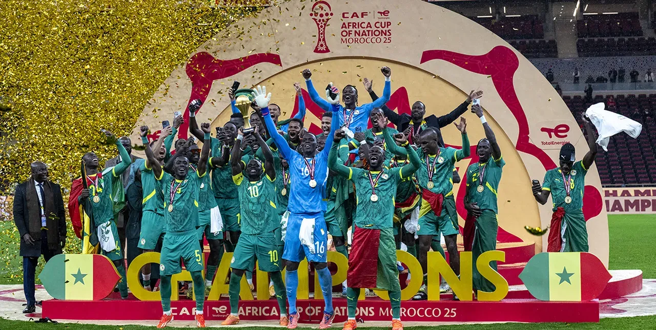 Senegalli oyuncular, şampiyonluk sevinci yaşamıştı.