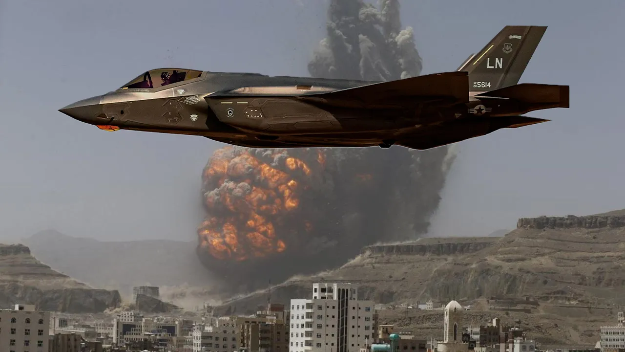 ABD F-35'ine İran semalarında saldırı! Acil iniş yaptı