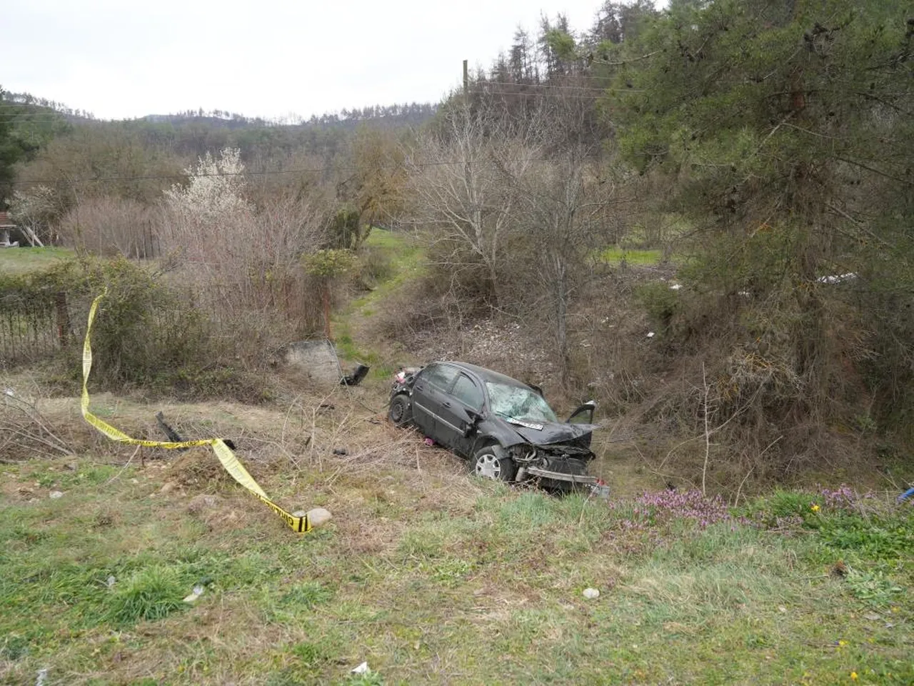 Bayram tatili felakete dönüştü! Şarampole uçtular: Ölü ve yaralılar var