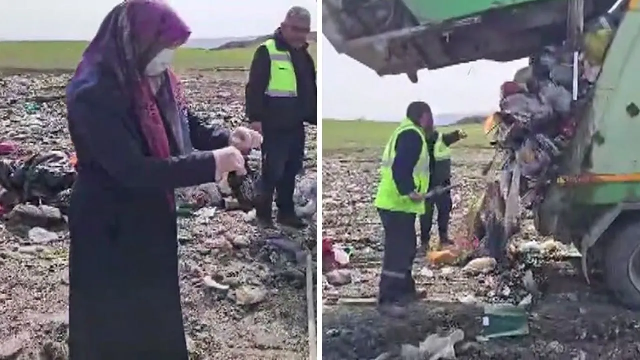 Lahana poşetine altın sakladı! Az daha birikiminden oluyordu