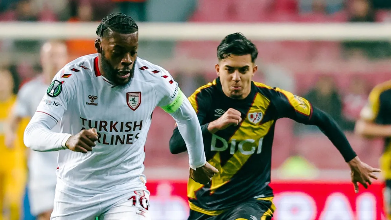 Rayo Vallecano - Samsunspor maçının 11'leri belli oldu