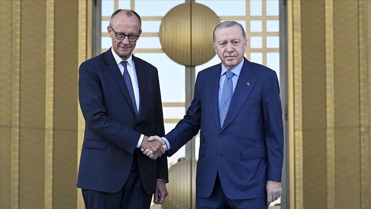 Cumhurbaşkanı Erdoğan, Almanya Şansölyesi Merz ile görüştü