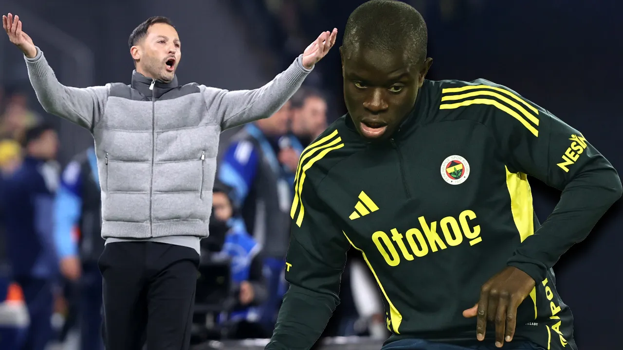 Fenerbahçe puan kaybetti, Tedesco tepki çekti: Mecbur musun yürüyen Kante'ye?