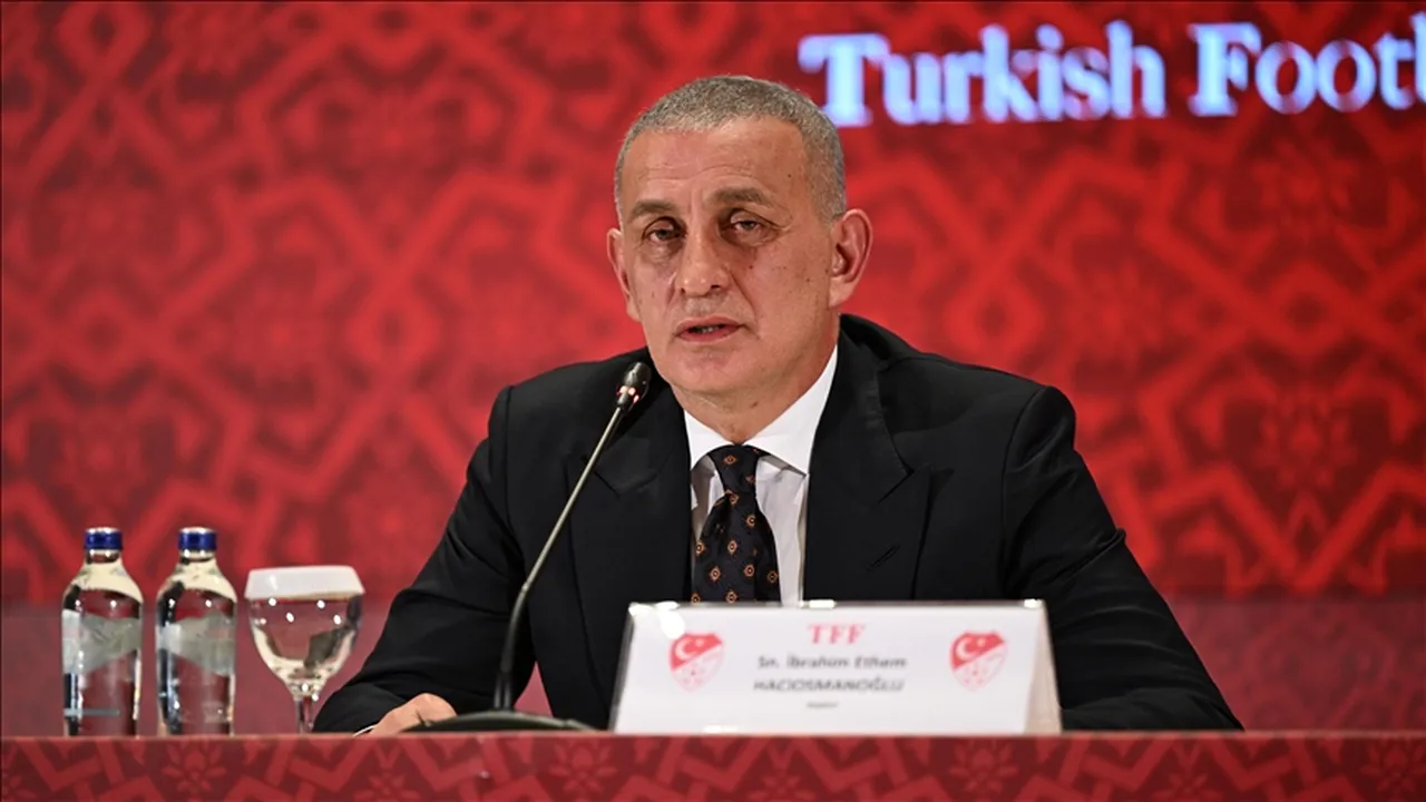 TFF Başkanı İbrahim Hacıosmanoğlu