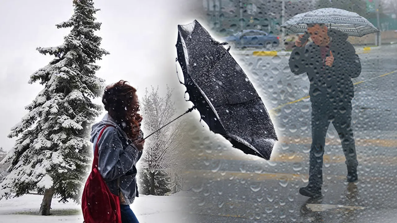 Meteoroloji’den bir ilk! Sadece 4 ili uyardı: Hem sağanak hem kar yolda