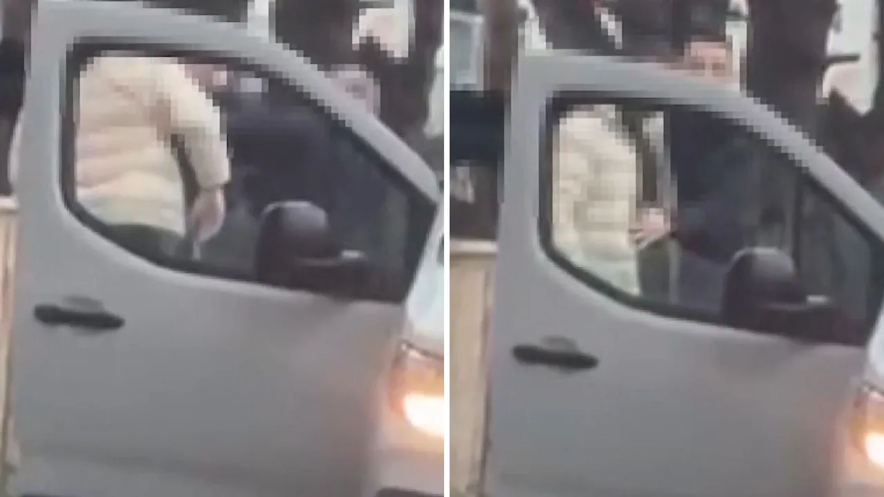 Araçtan indiler, yayayı darbettiler! Şiddetin faturası ağır oldu