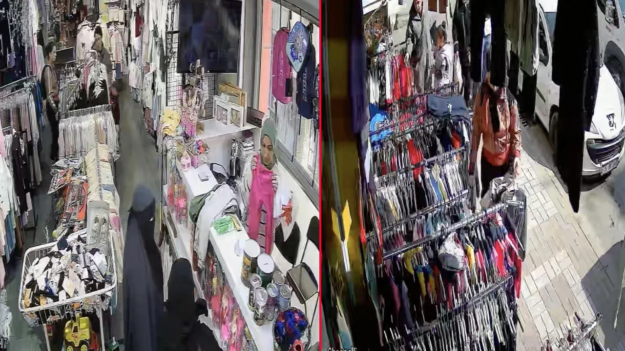 Bayram vurgunu: İki kadın yoğunluğu fırsat bilip mağazayı soydu