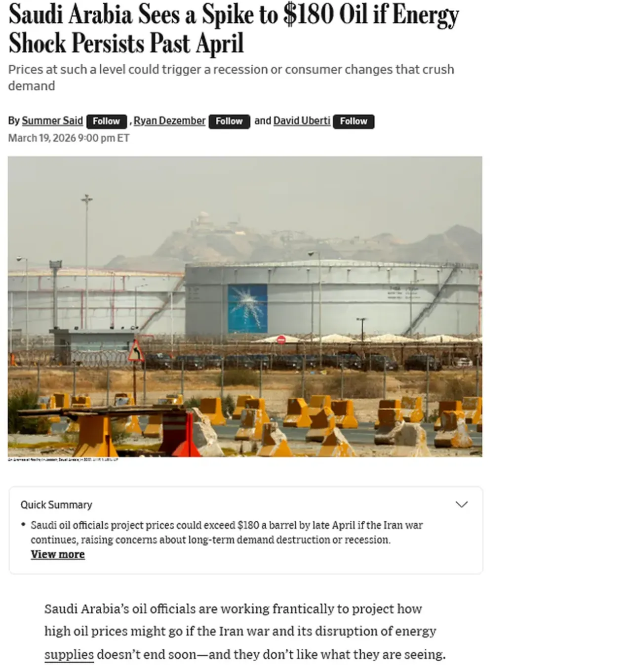 Korkutan 180 dolar senaryosu! Riyaddan dünyaya  petrol bombası : Hürmüz felç oldu, fiyatlar fırladı