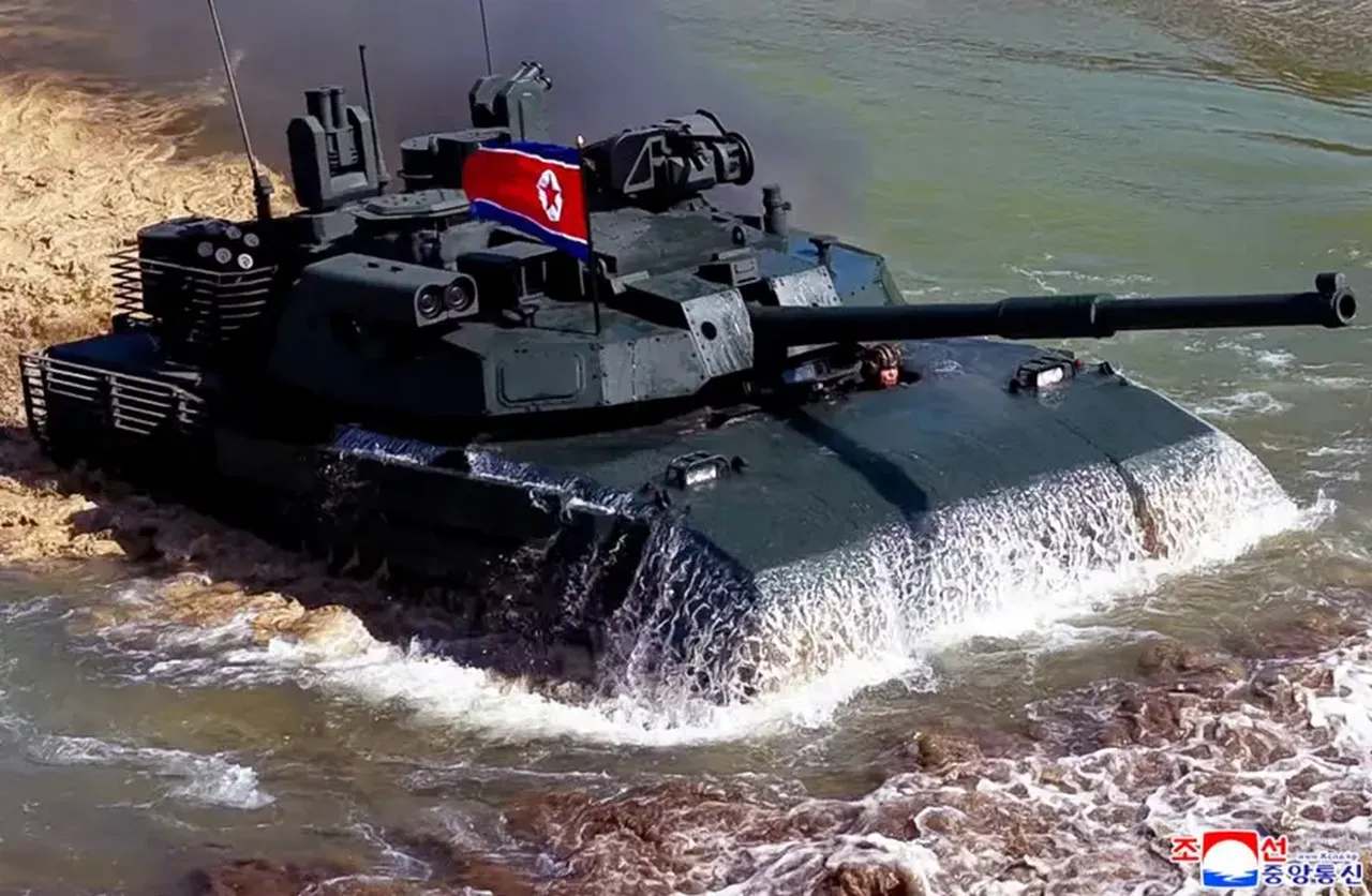 Kuzey Kore lideri Kim ve kızı savaş tankıyla sahaya indi!