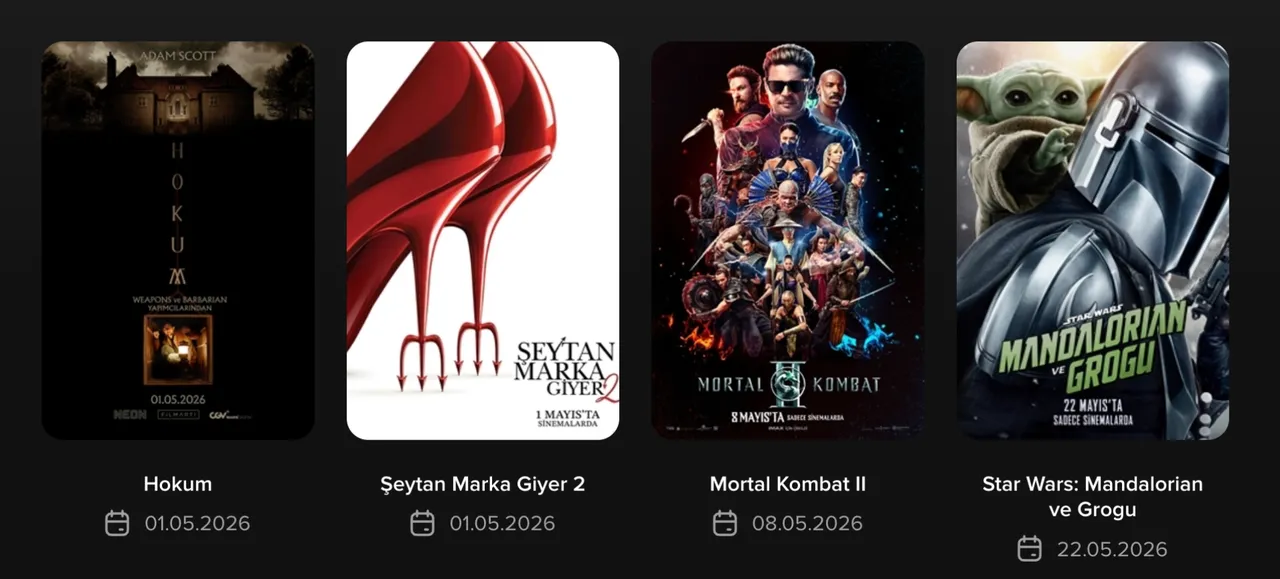 vizyona girecek filmler