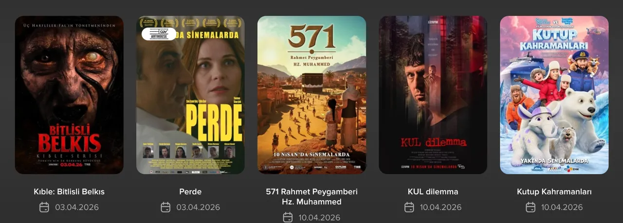 vizyona girecek filmler