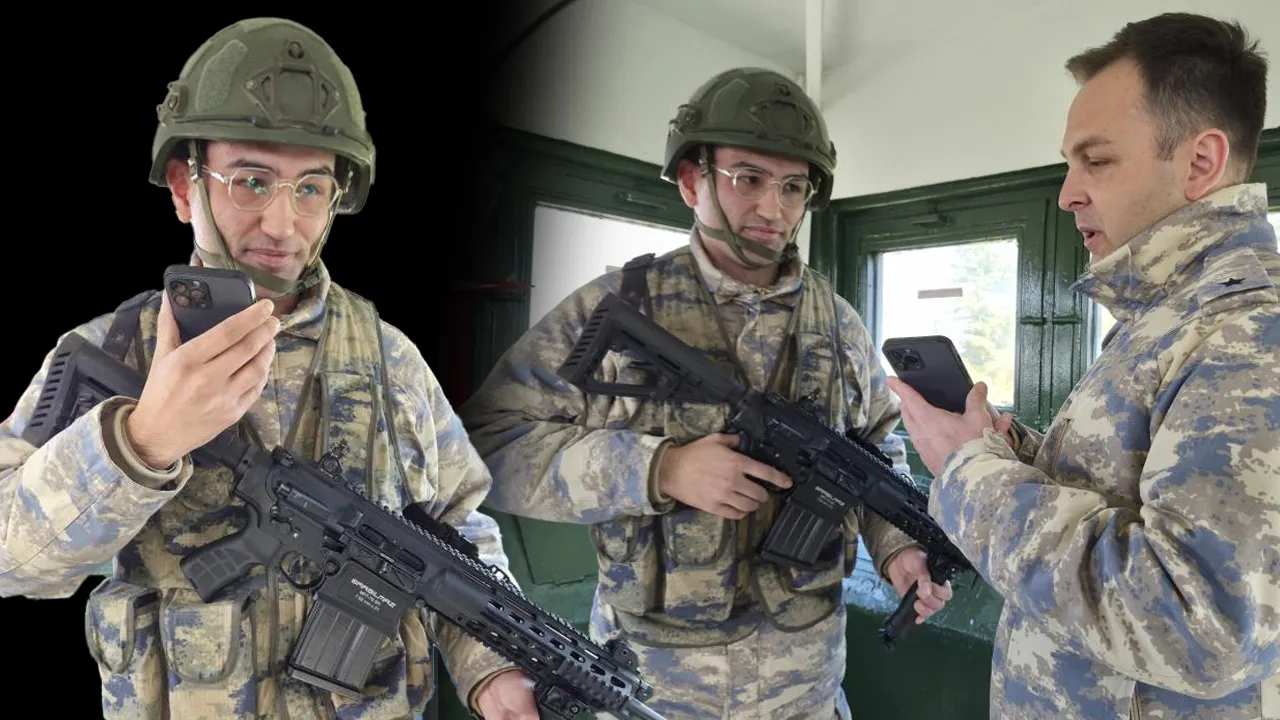 Telefondan annesiyle bayramlaşan Mehmetçik'in duygu dolu anları