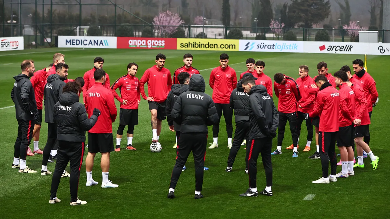 A Milli Takım'da 2 isim antrenmana katılmadı