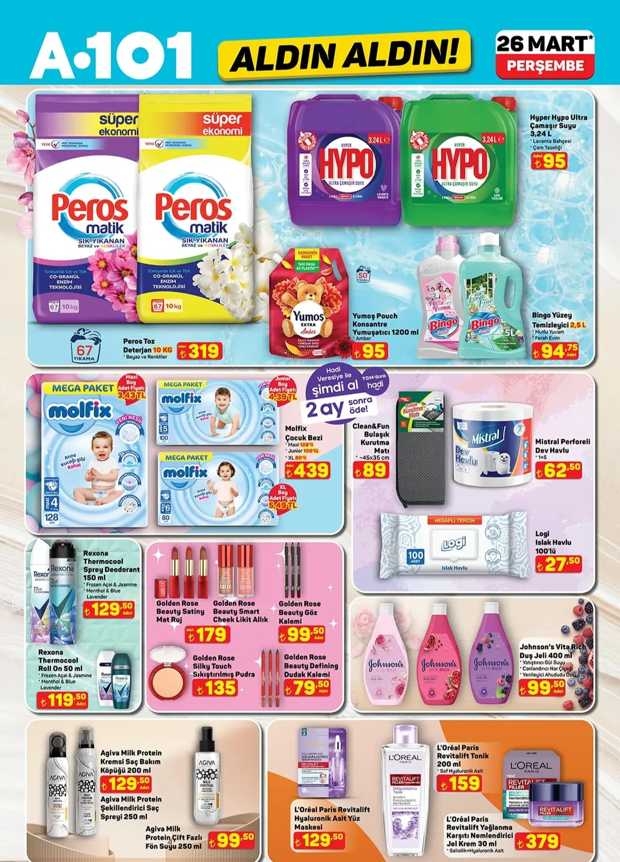 A101de bu hafta hangi ürünler indirimde? Aldın Aldın aktüel ürünler kataloğu çıktı!