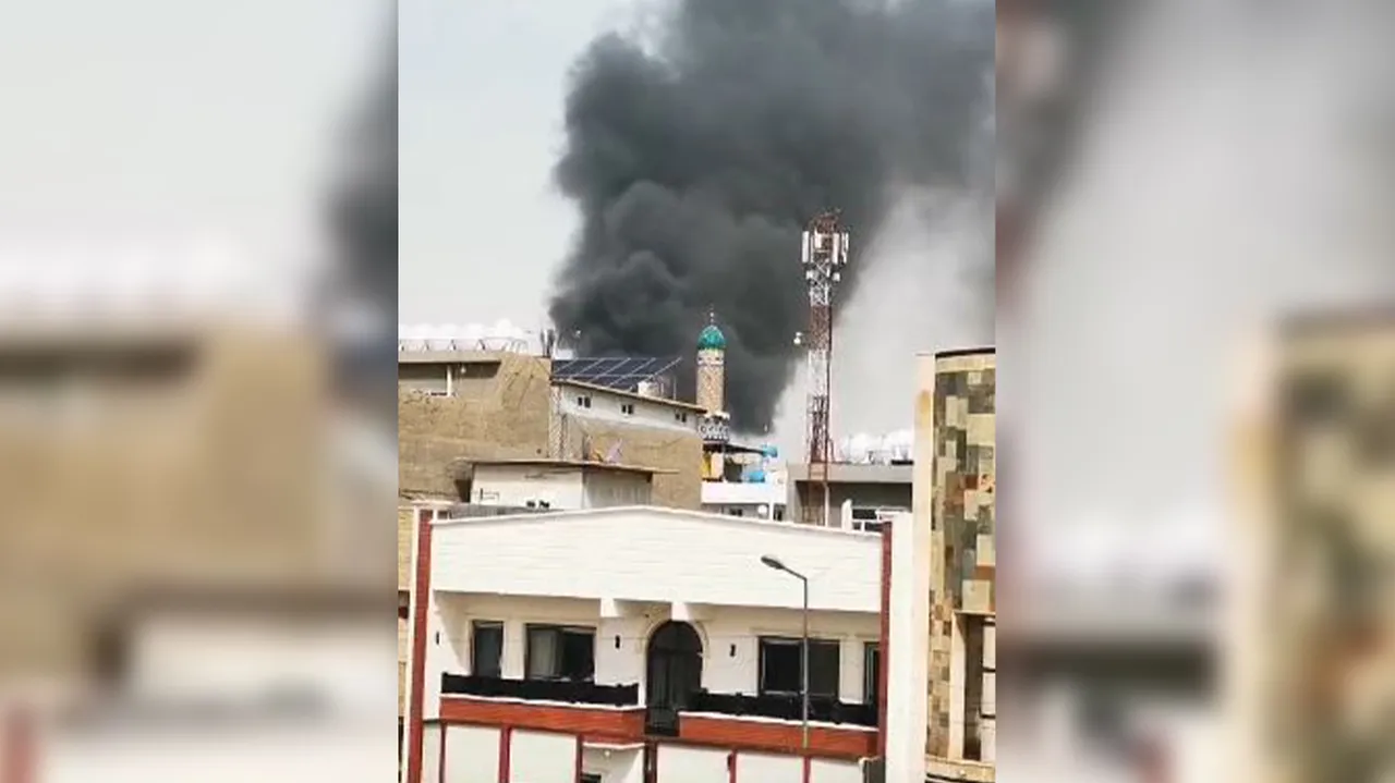 Bağdatta istihbarat binasına İHAlı saldırı!