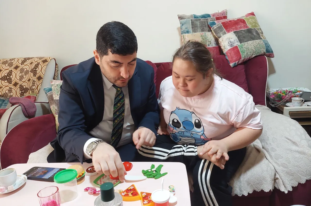 Etimesgut’ta down sendromlu bireyler unutulmadı