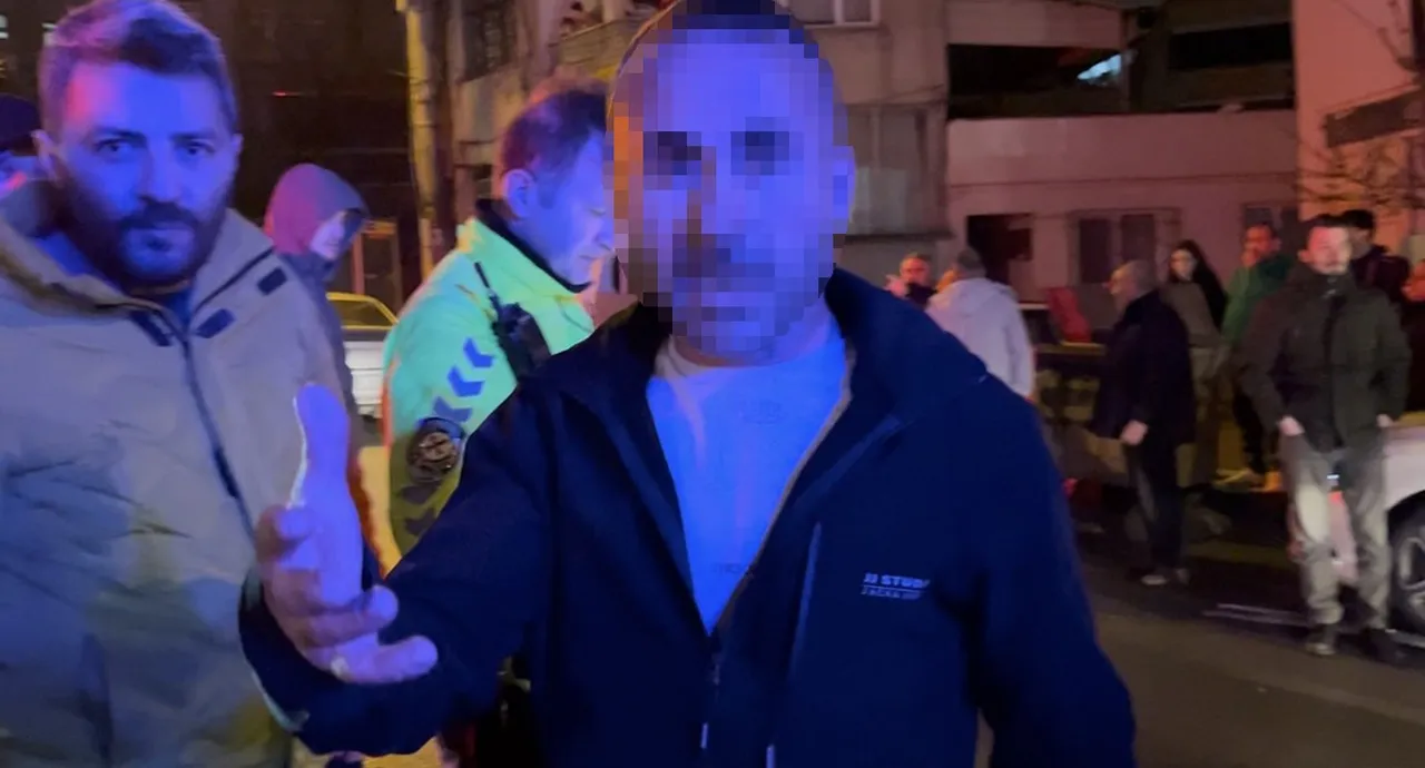 4 araca çarpan alkollü sürücü, vatandaşı polis zannetti! Olanlar oldu