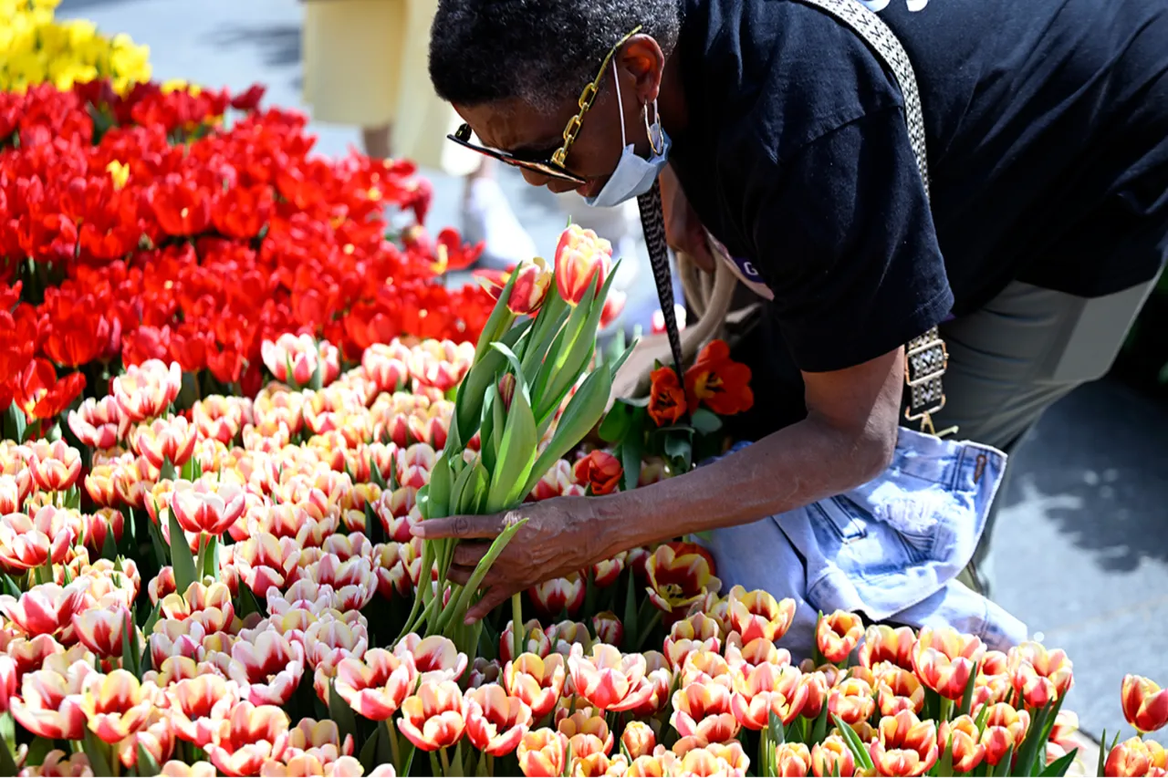 ABD’nin California eyaletindeki San Francisco kentinde bulunan Union Square’de, düzenlenen 