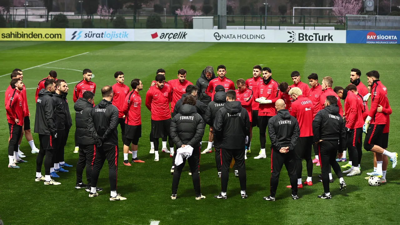 A Milli Takım'da 2 isim antrenmana katılmadı