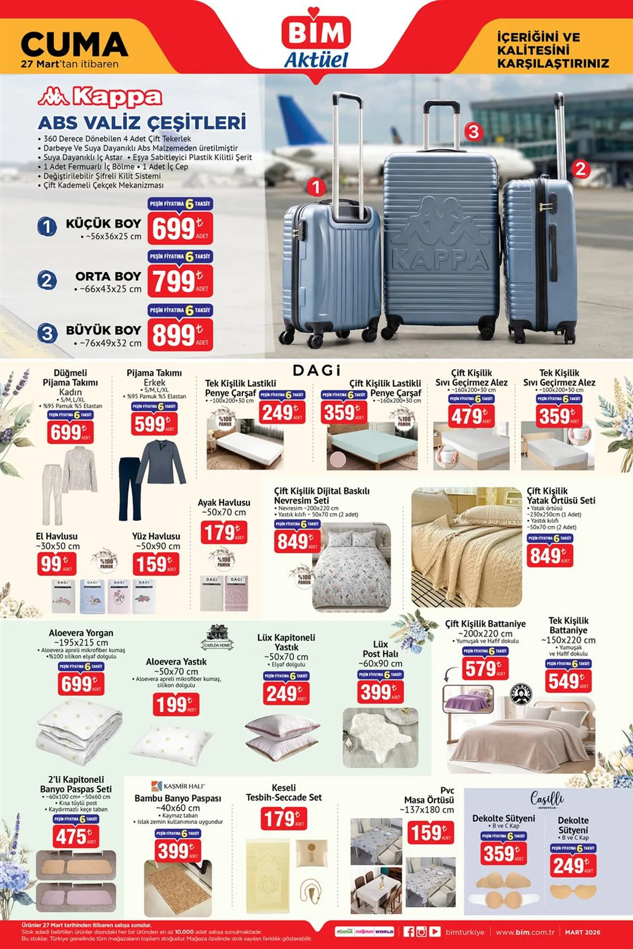 BİM'e Redmi 15c, akıllı kamera ve para sayma makinesi geliyor! 27 Mart BİM aktüel ürünler listesi