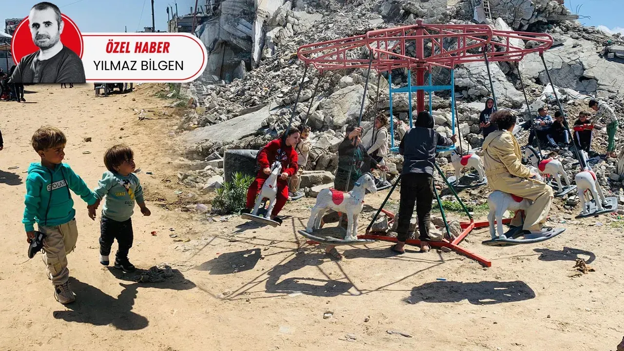 ENKAZLAR ARASINDA 'BAYRAM'