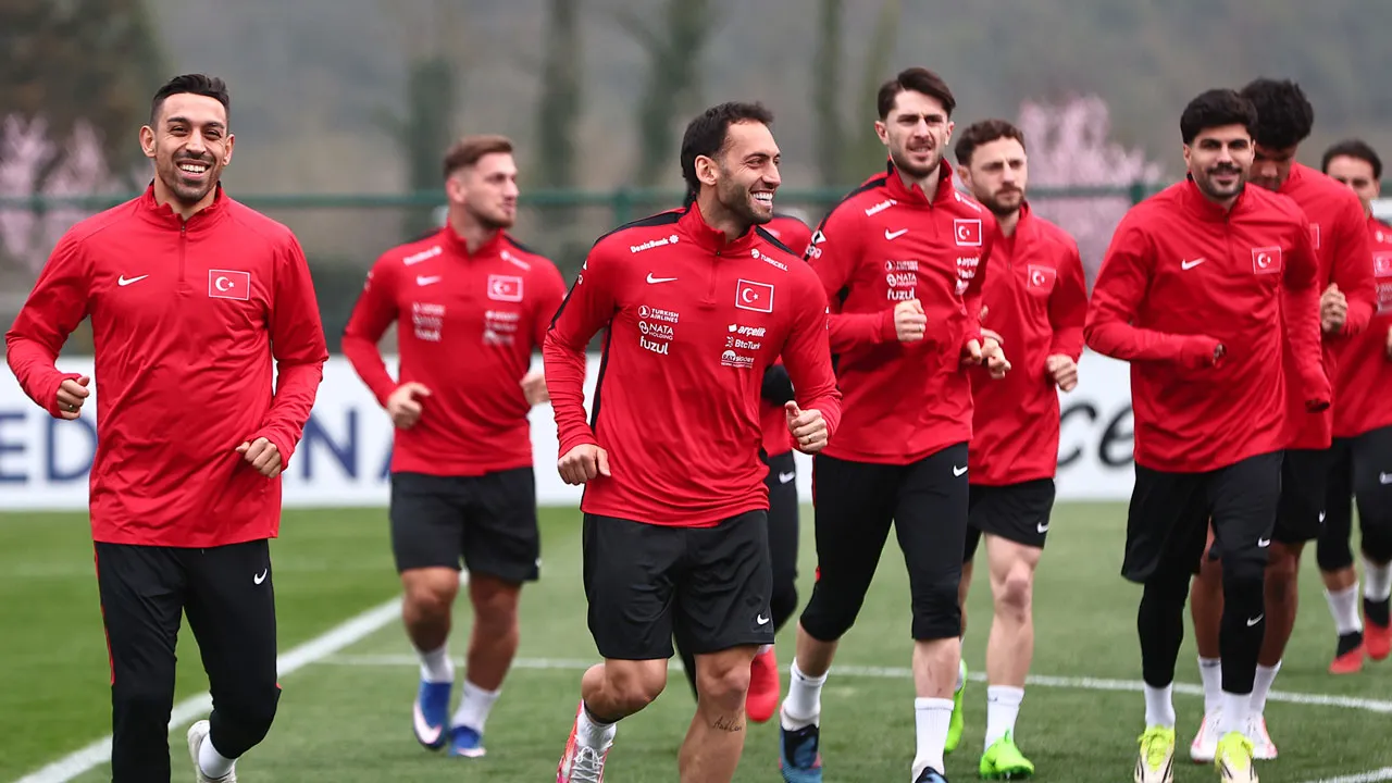  A Milli Takım, Romanya maçı hazırlıklarını 2 eksikle sürdürdü