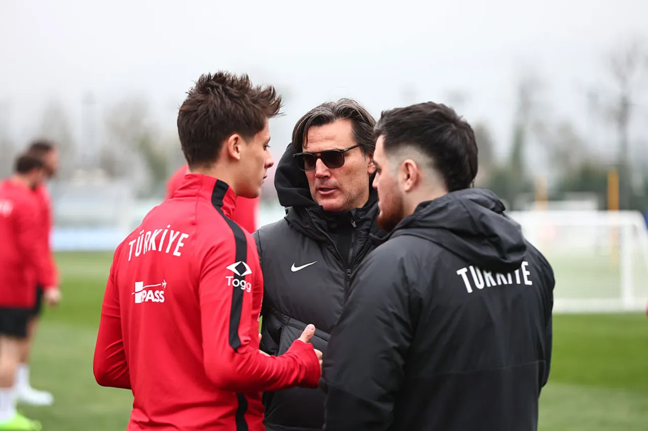 A Milli Takım antrenmanından