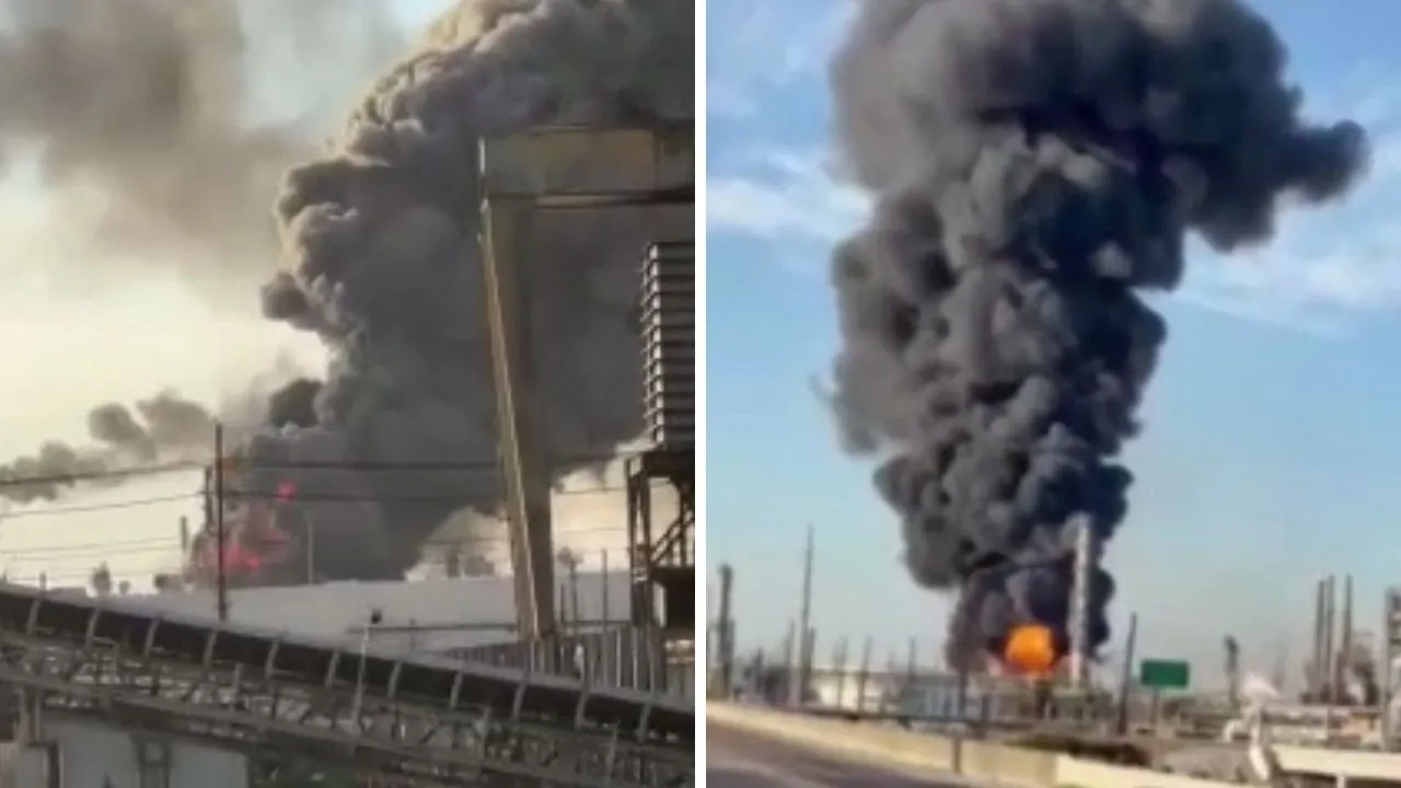 ABD'de petrol rafinerisinde patlama!