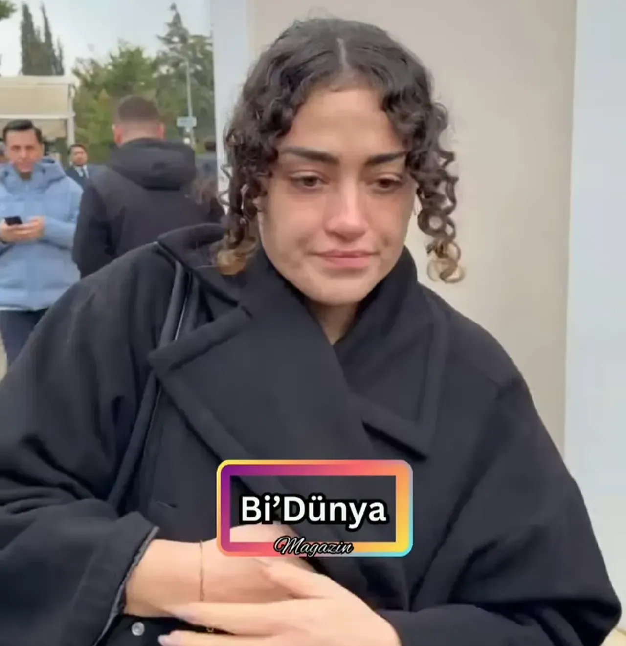 Cenazeye katılanlar arasında Dilan Çıtak da vardı