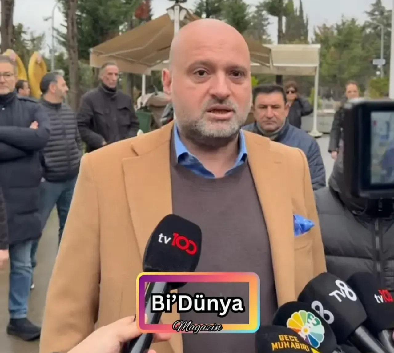 Polat Yağcı da cenazedeydi