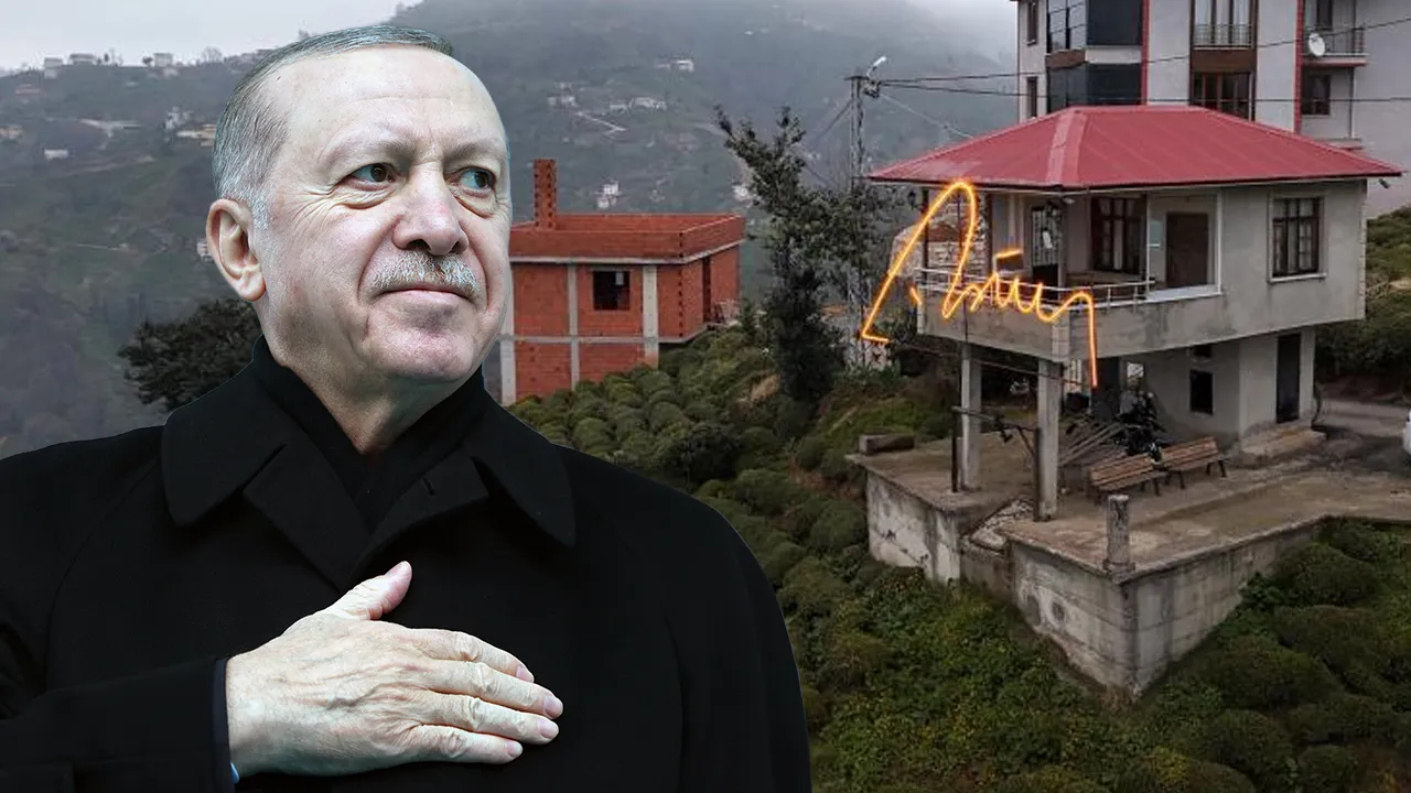 Cumhurbaşkanı Erdoğan’a baba ocağında sürpriz!