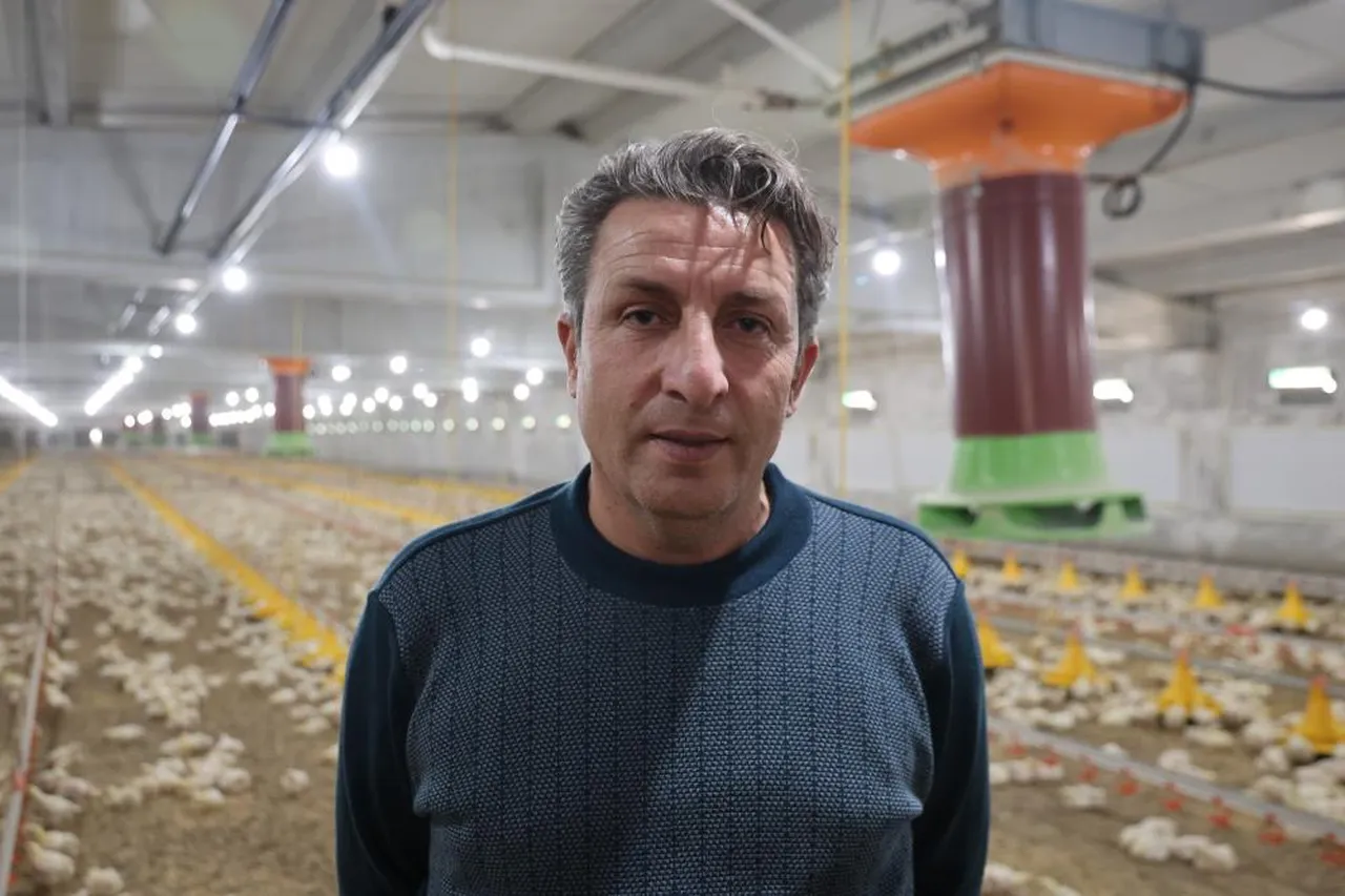 Çiftlik sahibi Ömer Erdem