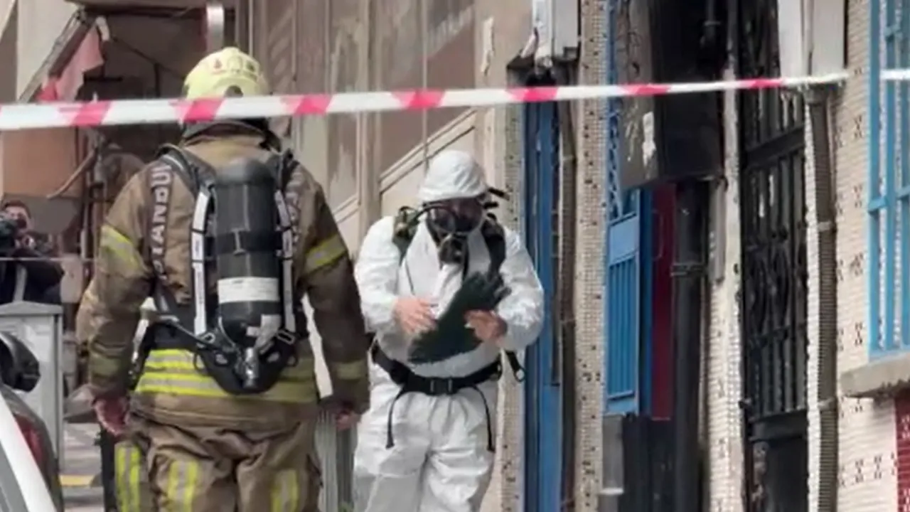 İstanbul'da yangın tüpü dolumu yapan iş yerinde 2 işçi zehirlendi!