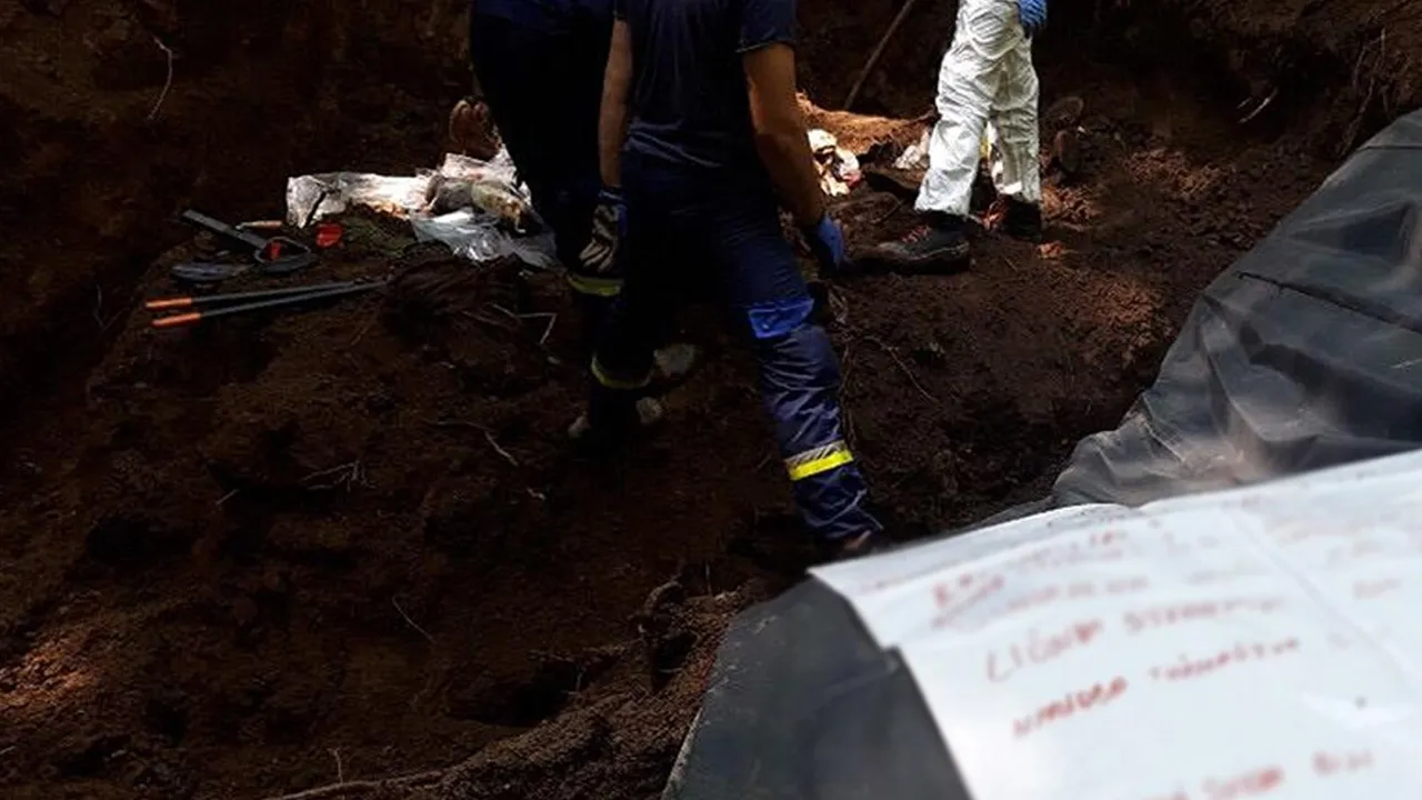 Rift Vadisi'nde toplu mezar! 32 ceset bulundu, otopsi bekleniyor