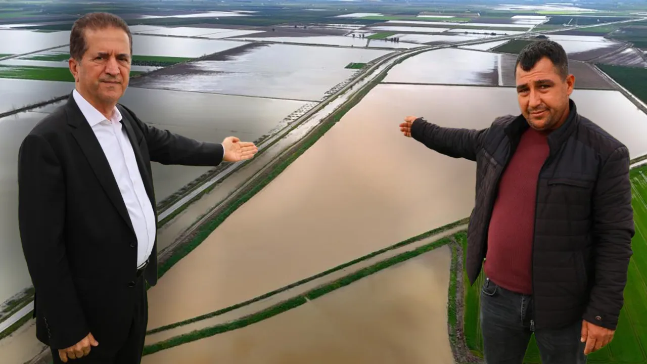 Tarımın başkenti sular altında kaldı! Çiftçinin zararı büyük