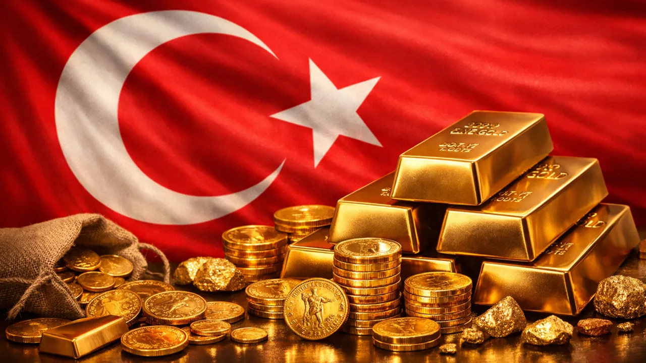 Türkiye de listede! İşte en çok altın alan ülkeler…