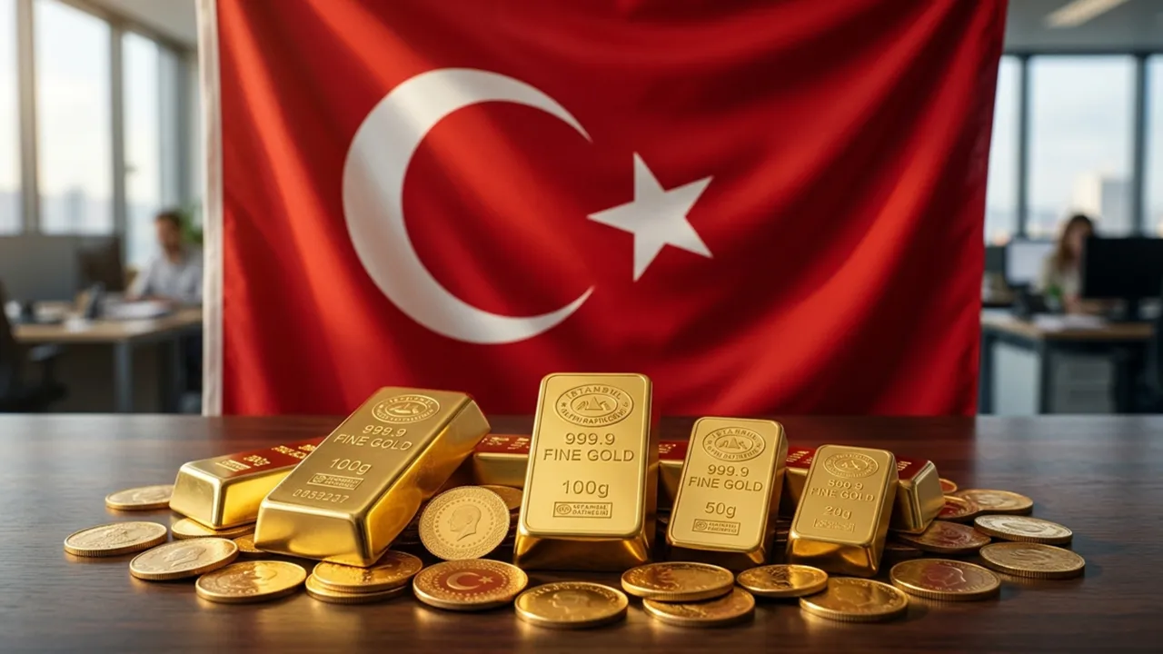 Türkiye de listede! İşte en çok altın alan ülkeler…