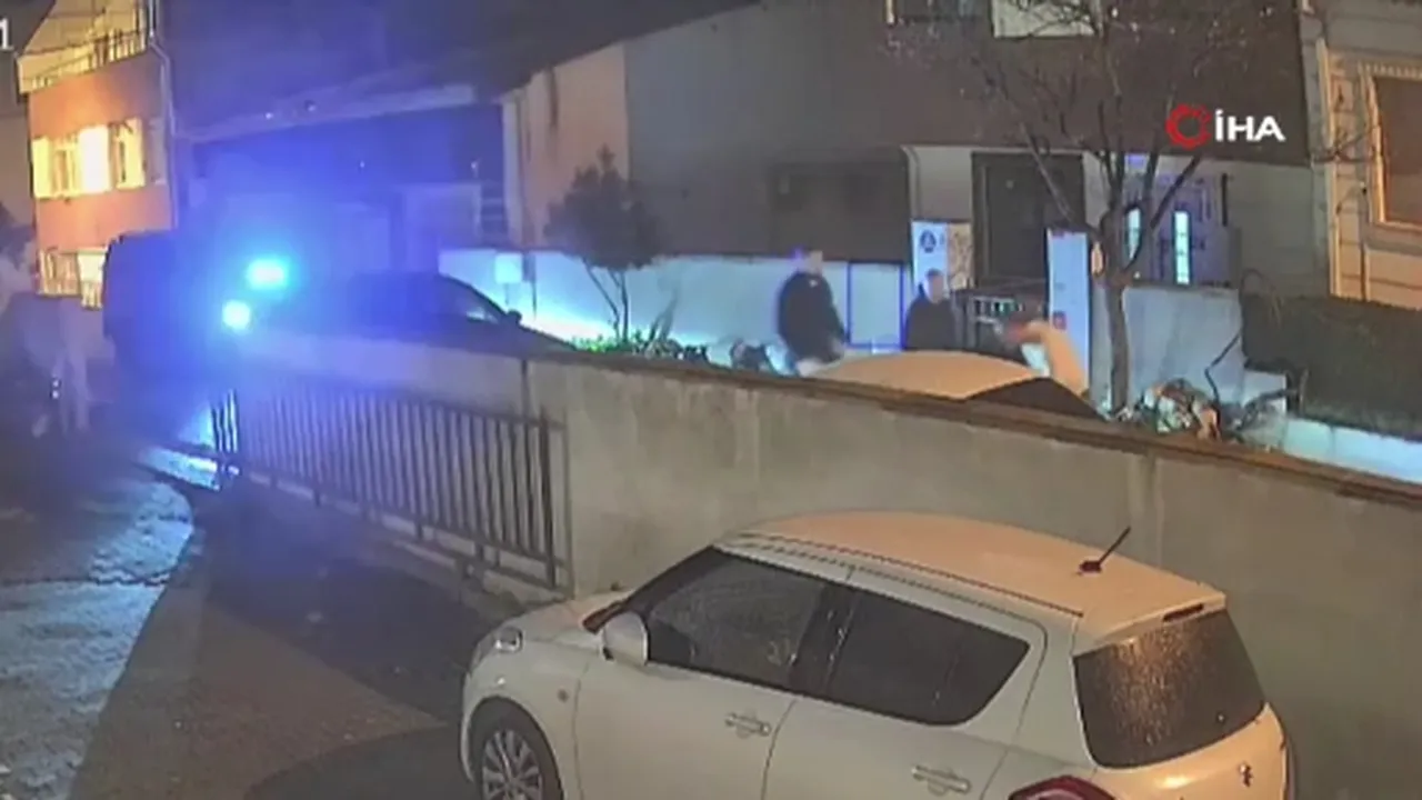 Olay anından görüntüler...